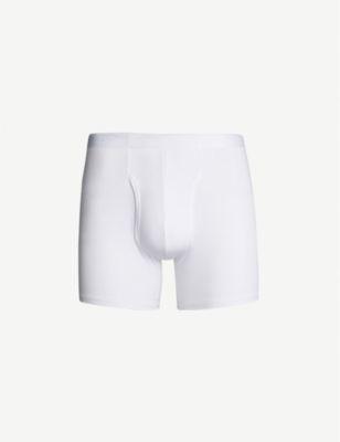 Alex slim-fit stretch-modal trunks by DEREK ROSE