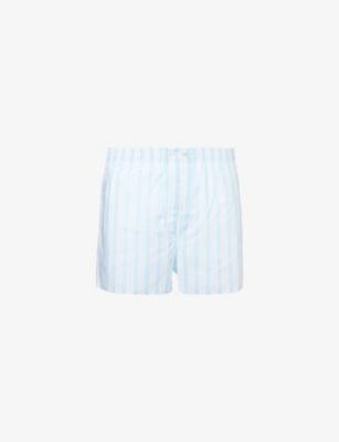 Amalfi Classic-Fit Cotton Boxer Shorts by DEREK ROSE