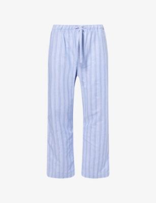 Arran Striped Cotton Pyjama Trousers by DEREK ROSE