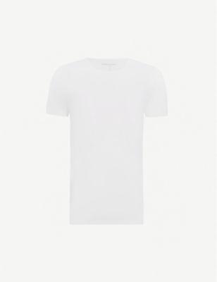Crewneck modal T-shirt by DEREK ROSE