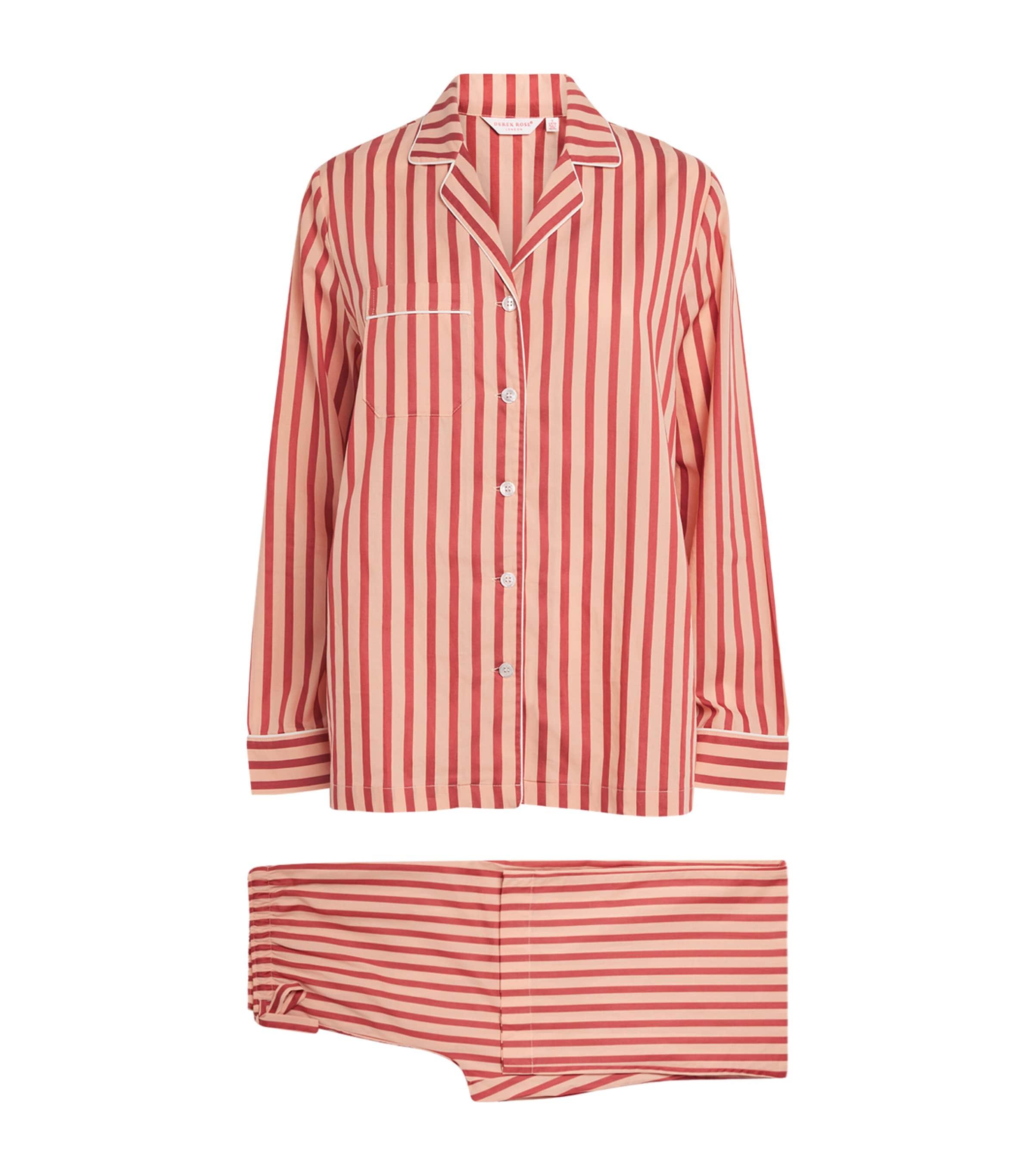 Derek Rose Cotton Capri Pyjama Set by DEREK ROSE