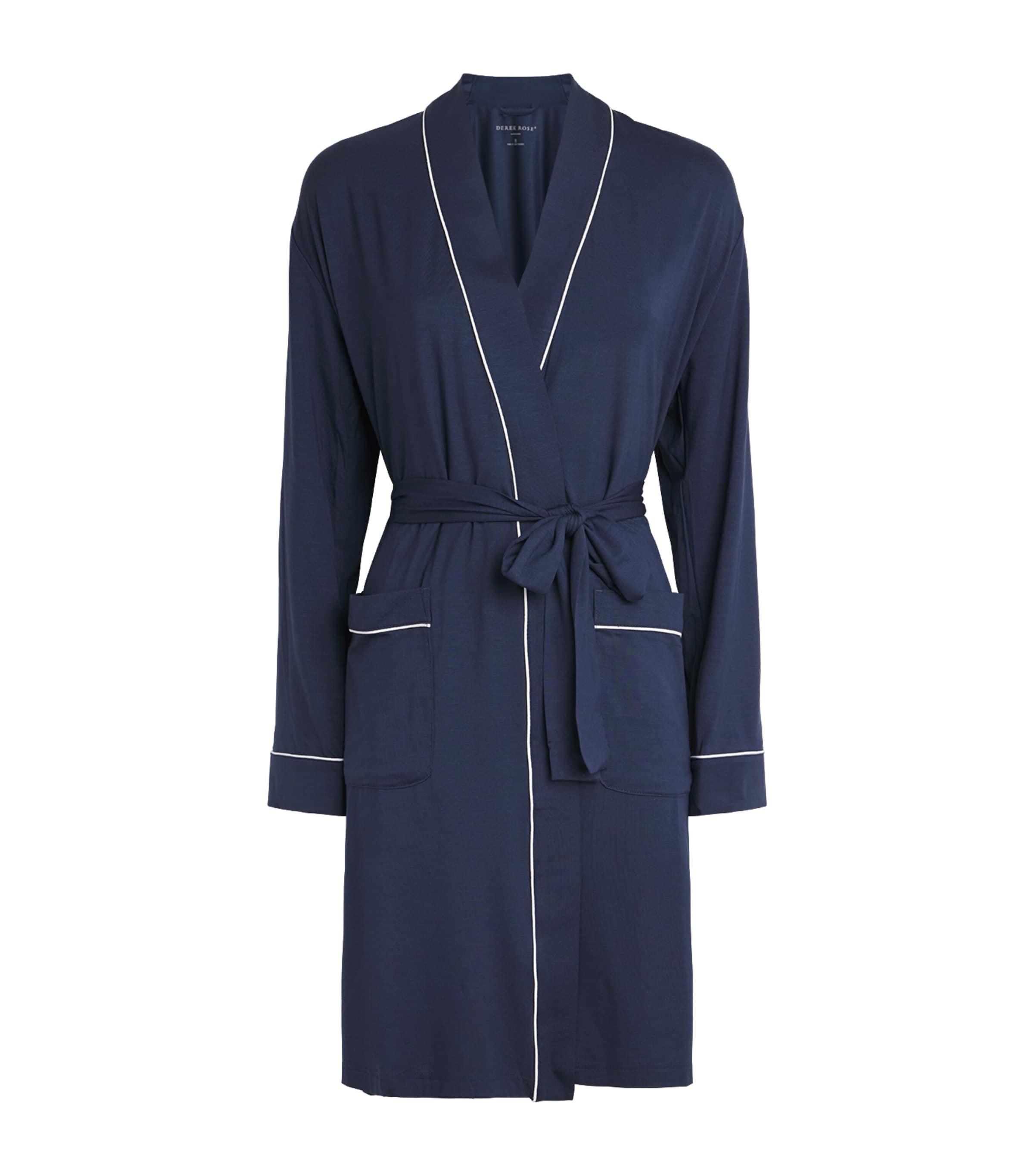 Derek Rose Micro Modal Lara Robe by DEREK ROSE