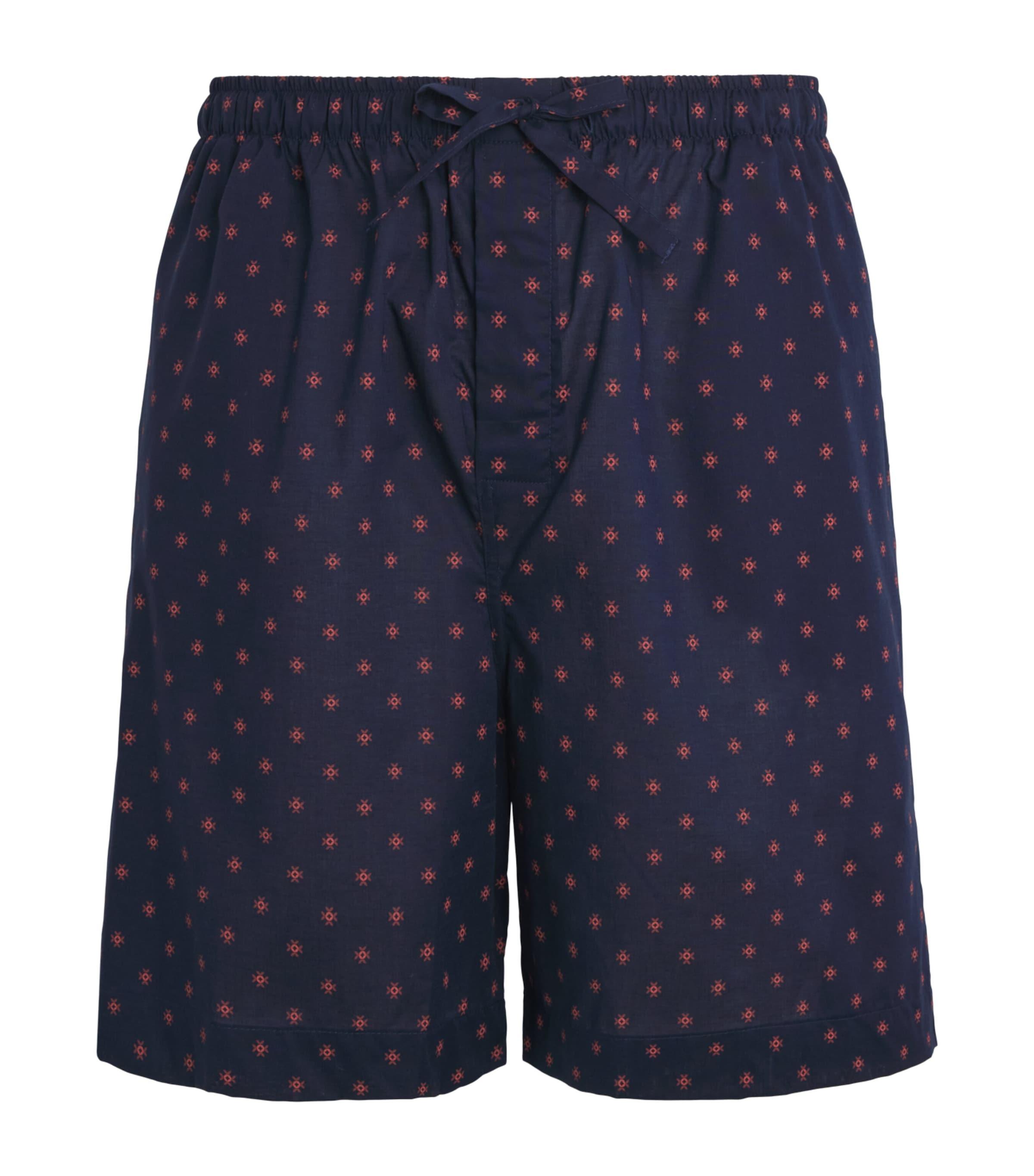 Derek Rose Printed Nelson Lounge Shorts by DEREK ROSE