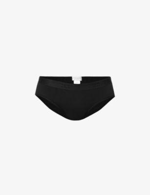 Jack branded-waistband stretch-cotton briefs by DEREK ROSE