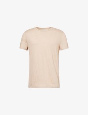 Jordan Short-Sleeve Linen T-Shirt by DEREK ROSE