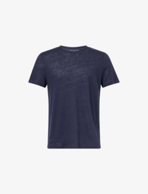 Jordan Short-Sleeve Linen T-Shirt by DEREK ROSE