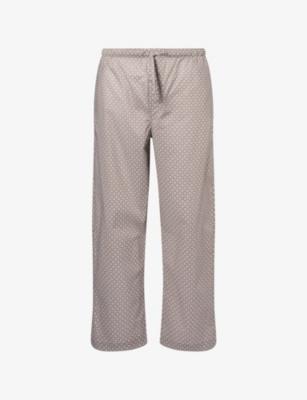 Ledbury 96 Printed Cotton Trousers by DEREK ROSE