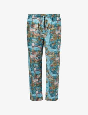 Ledbury Cotton Lounge Trousers by DEREK ROSE