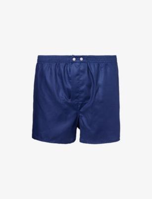 Lombard Classic-Fit Cotton Boxer Shorts by DEREK ROSE