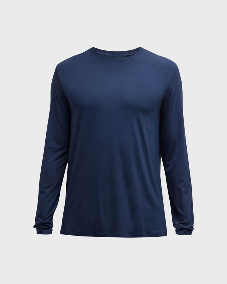 Men's Long-Sleeve Jersey Tee by DEREK ROSE