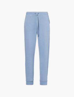 Mid-Rise Tapered-Leg Cotton-Blend Jogging Bottoms by DEREK ROSE