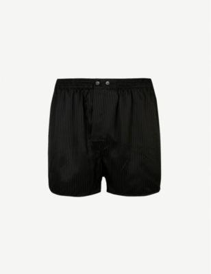 Woburn regular-fit silk boxers by DEREK ROSE