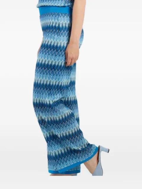 Bahamas high-waisted flared trousers by DERHY