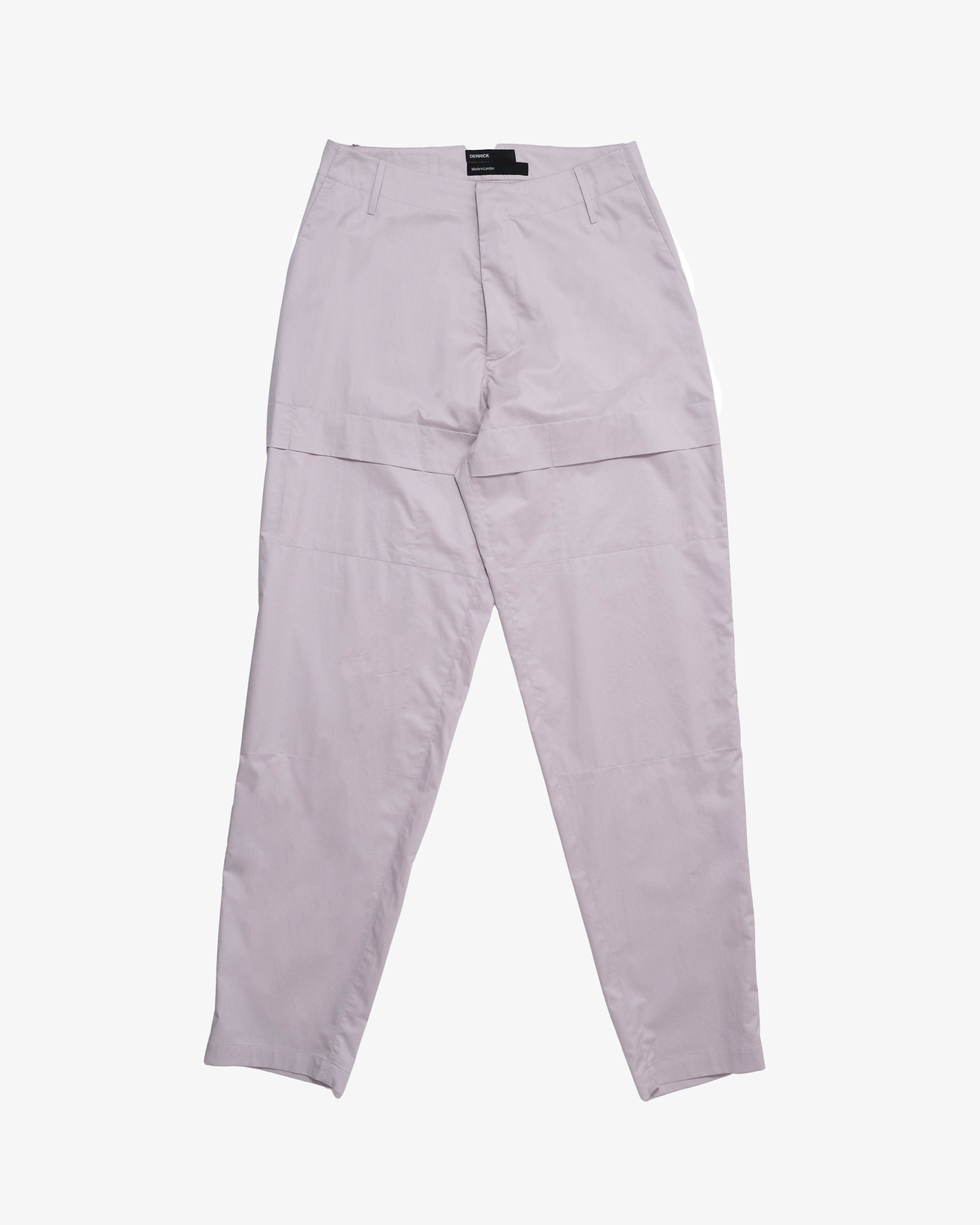 DERRICK - Men's Document Trouser - (Cream) by DERRICK