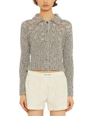 Boucl&eacute; Cardigan Sweater by DES_PHEMMES
