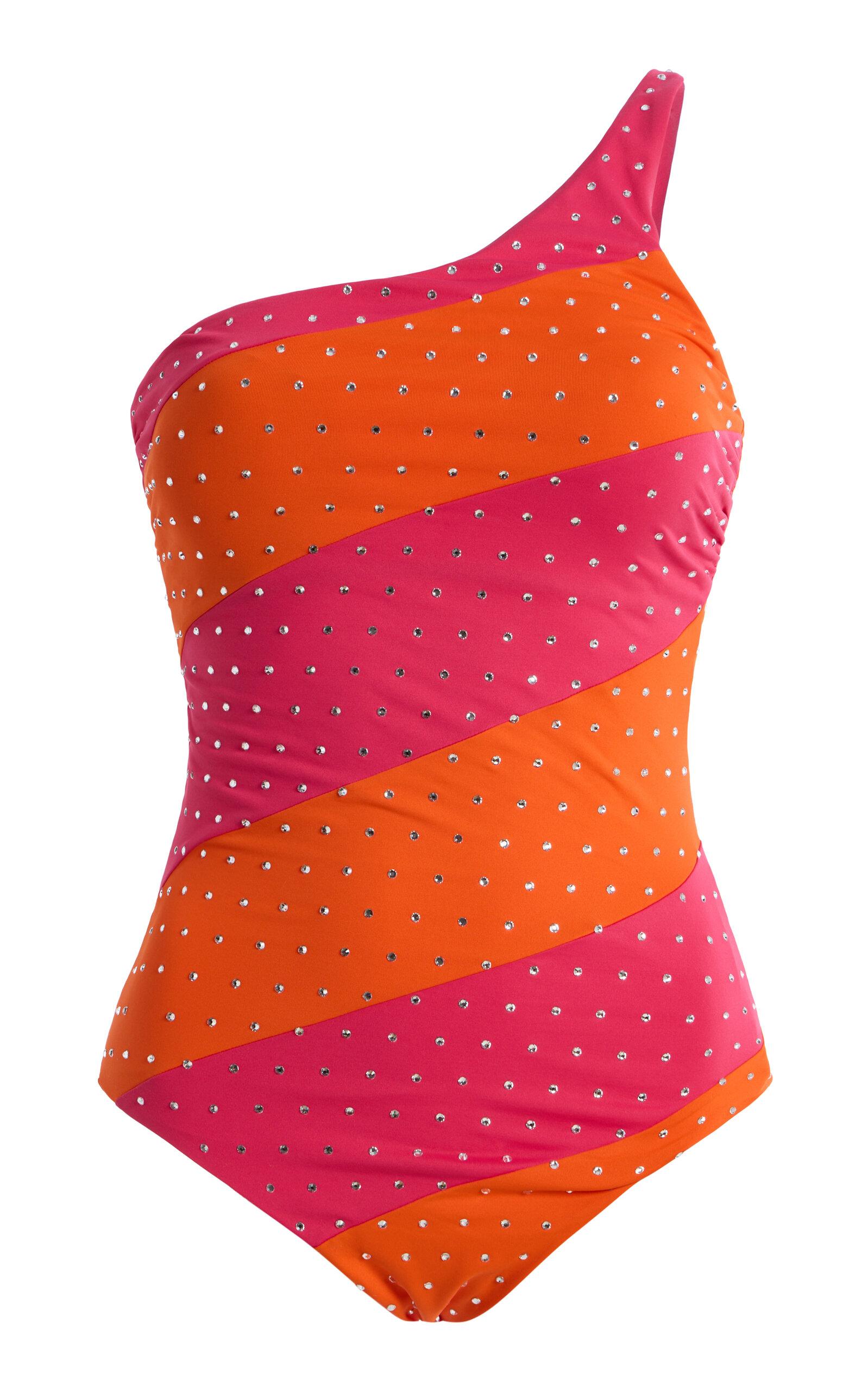 DES_PHEMMES Exclusive La Isla One-Shoulder Swimsuit -oda Operandi by DES_PHEMMES