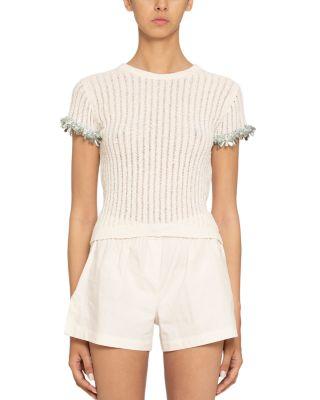 Embellished Sweater Top by DES_PHEMMES