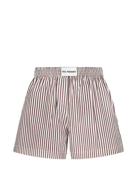 striped boxer shorts by DES PHEMMES