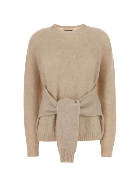 tie-waist sweater by DES PHEMMES