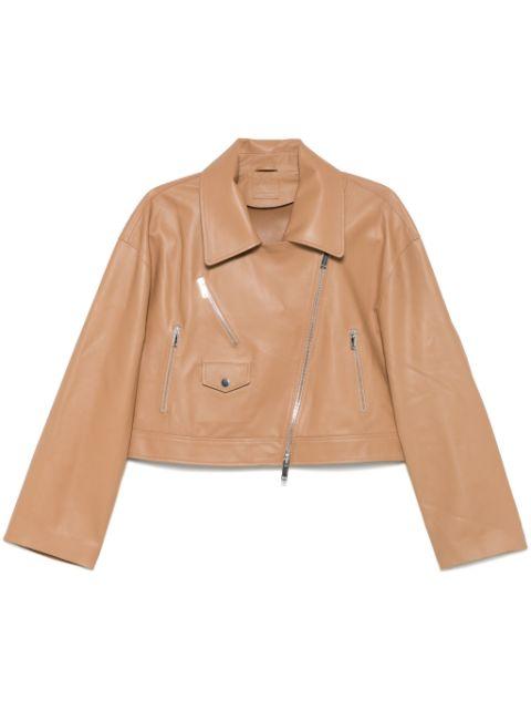 leather biker jacket by DESA 1972