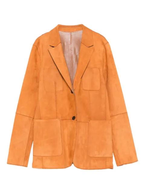 suede blazer by DESA 1972