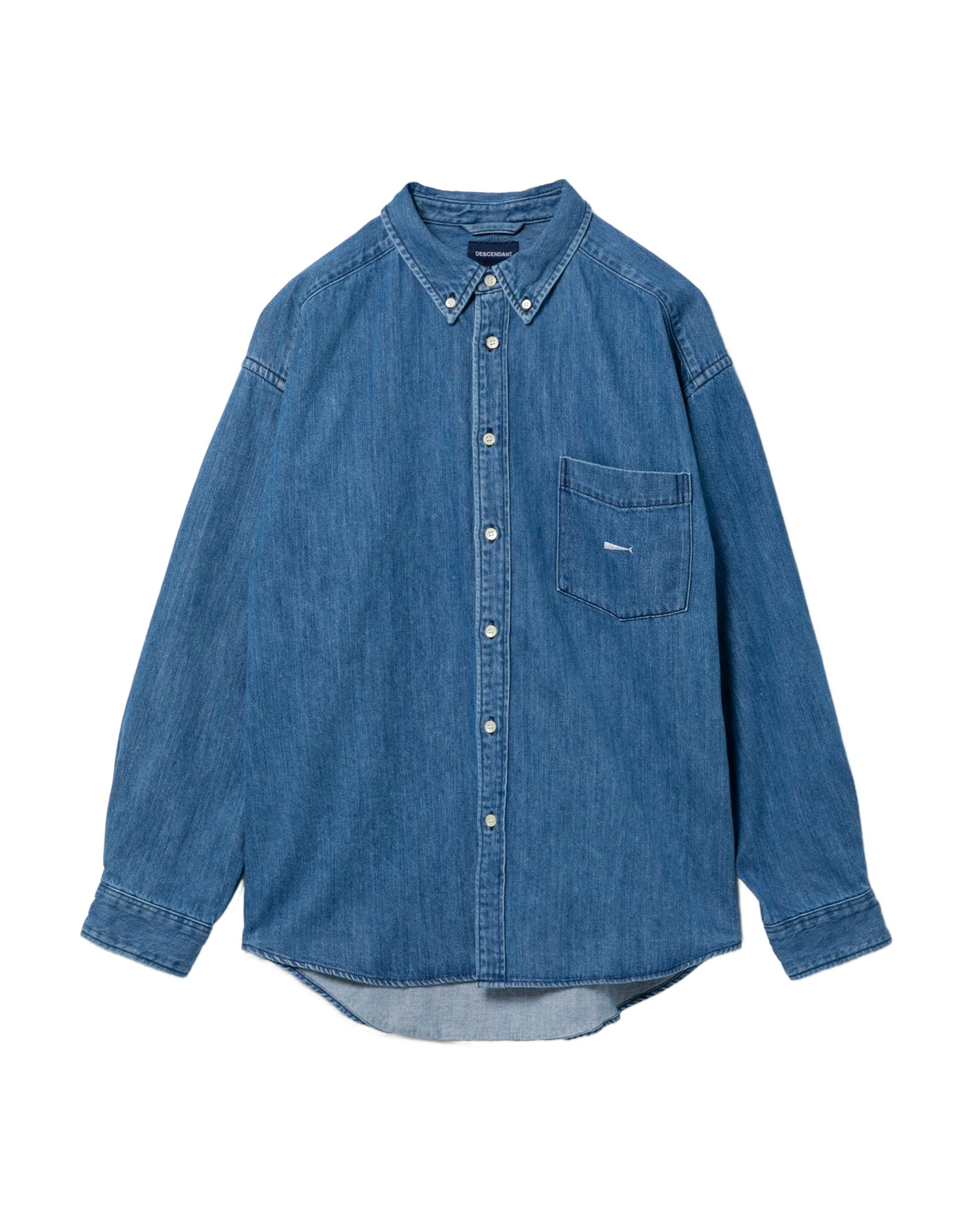 Allen denim long sleeve shirt by DESCENDANT