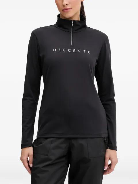 zip-up ski top by DESCENTE