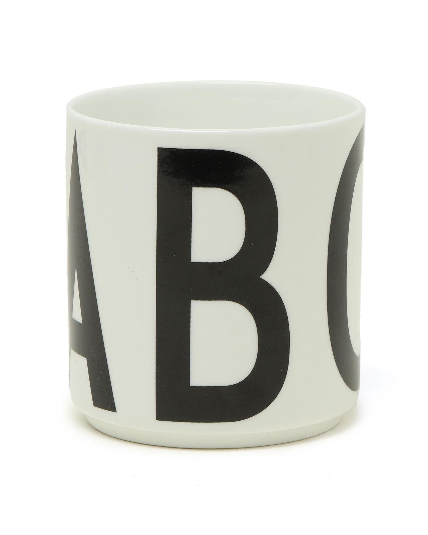 Letters print cup by DESIGN LETTERS