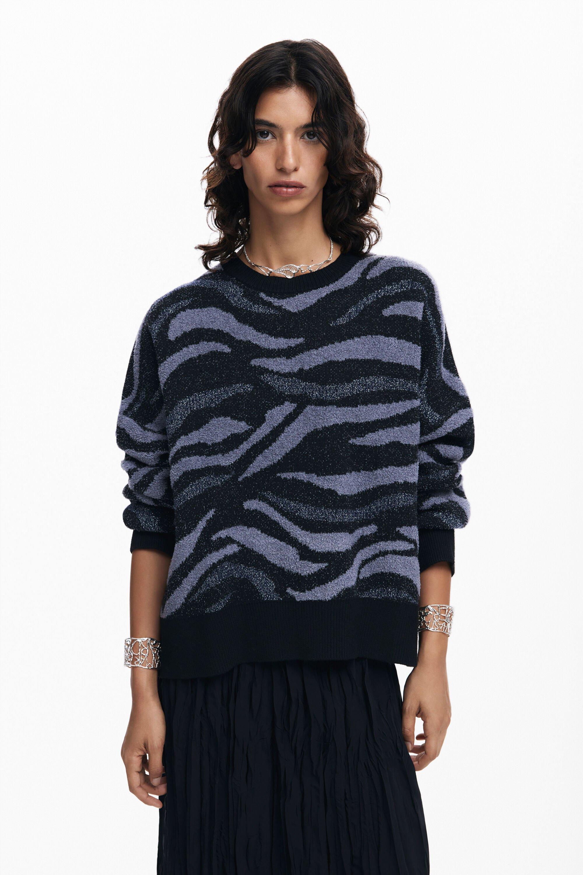 Animal print sweater by DESIGUAL