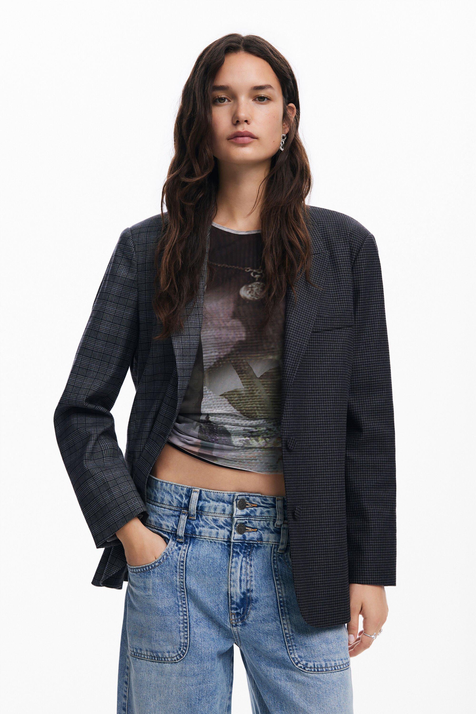 Asymmetric blazer by DESIGUAL
