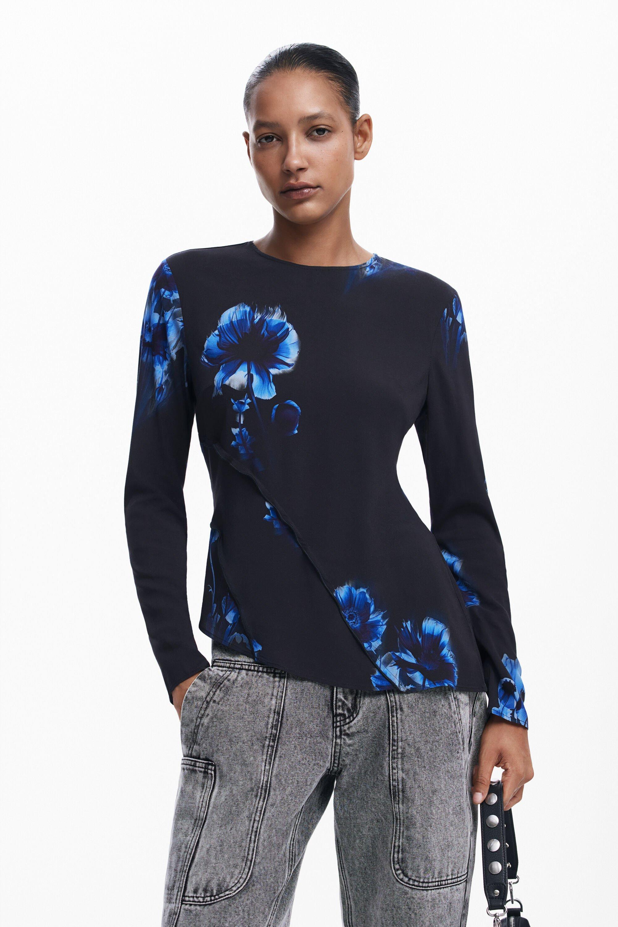 Asymmetric blouse by DESIGUAL