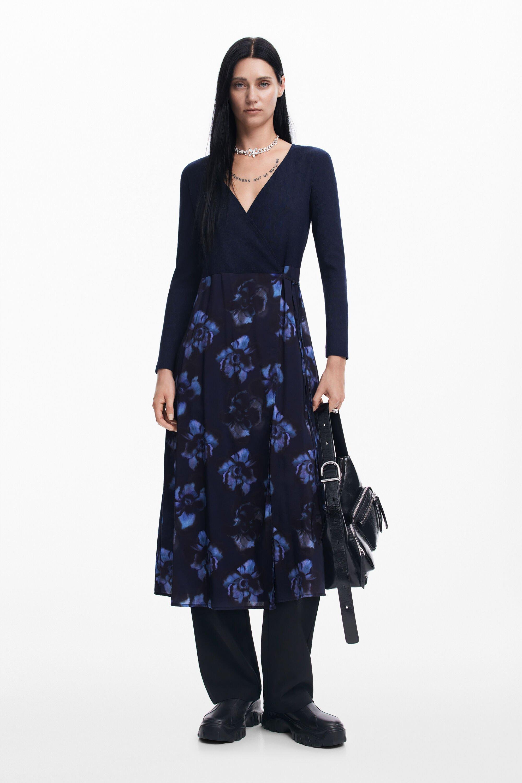 Combined midi dress by DESIGUAL