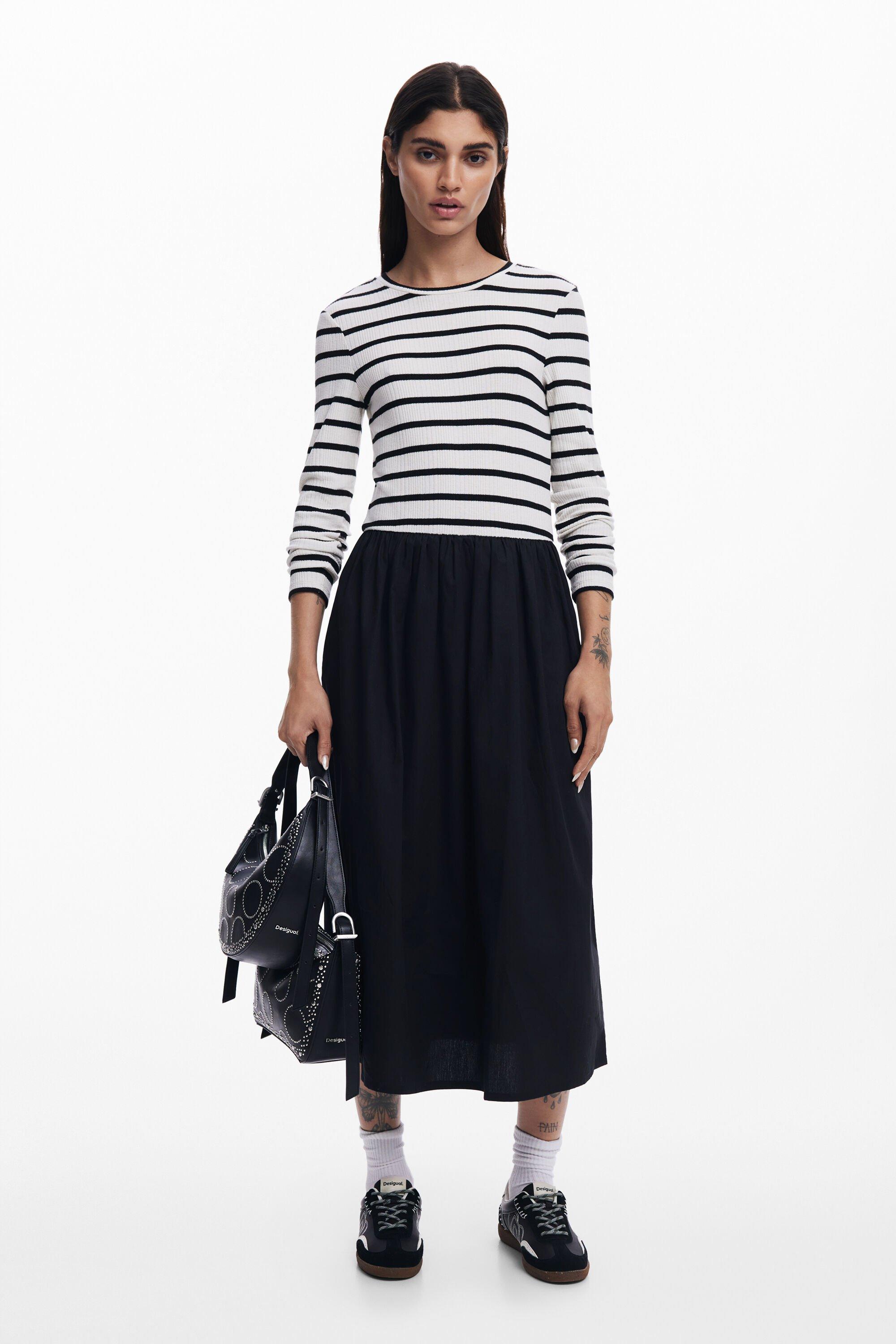 Combined midi dress by DESIGUAL