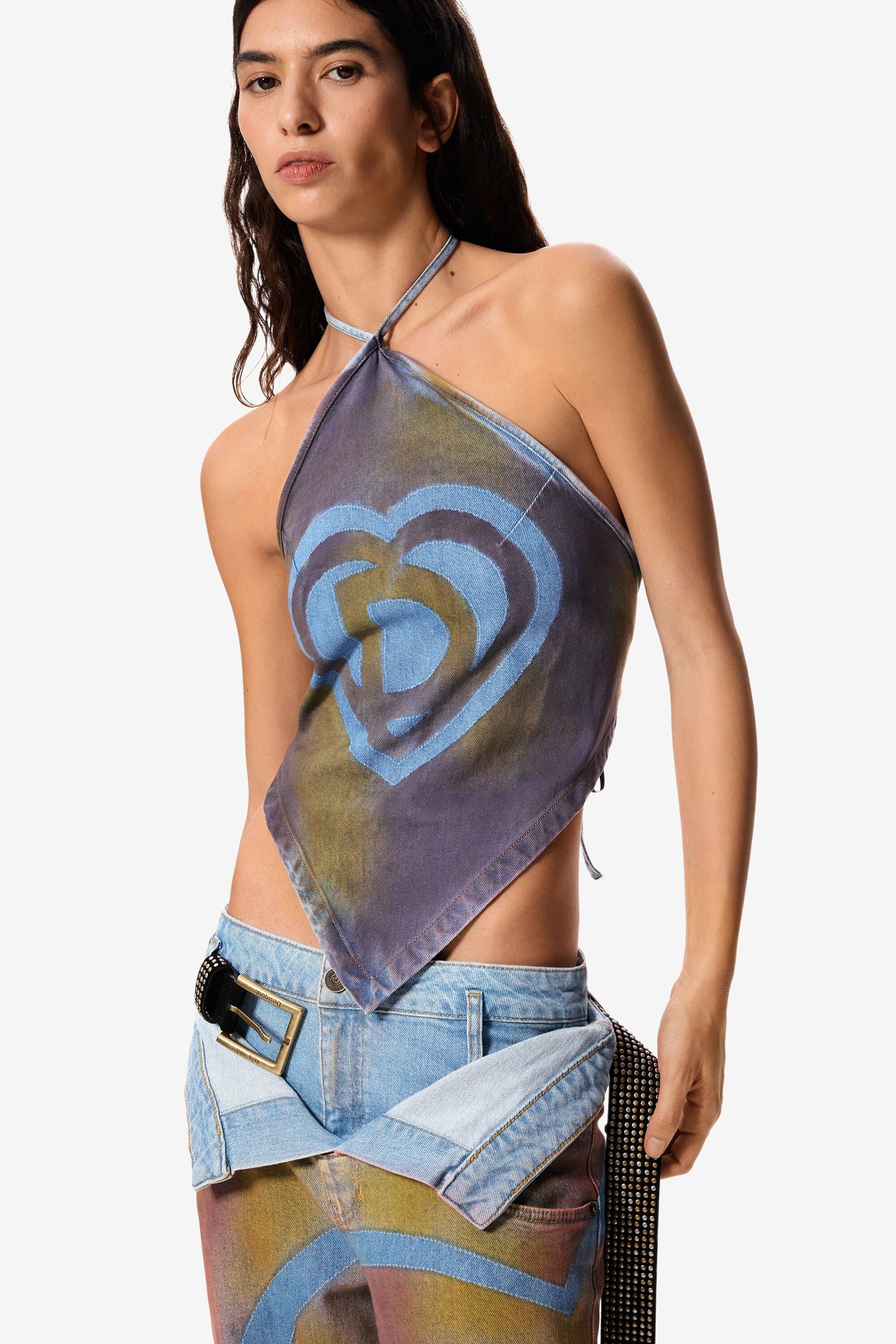 Denim blouse Masha Popova by DESIGUAL