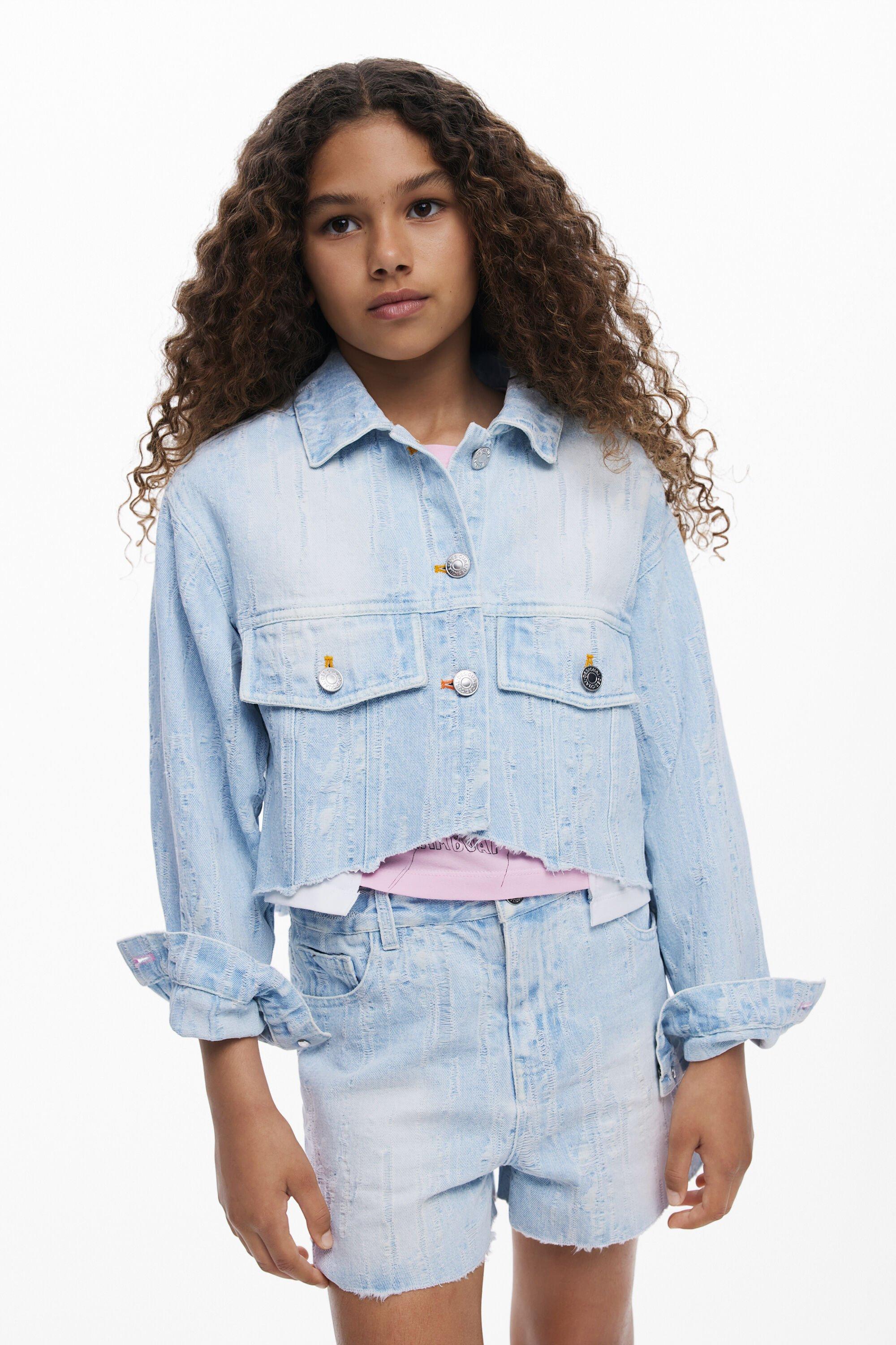 Denim trucker jacket by DESIGUAL