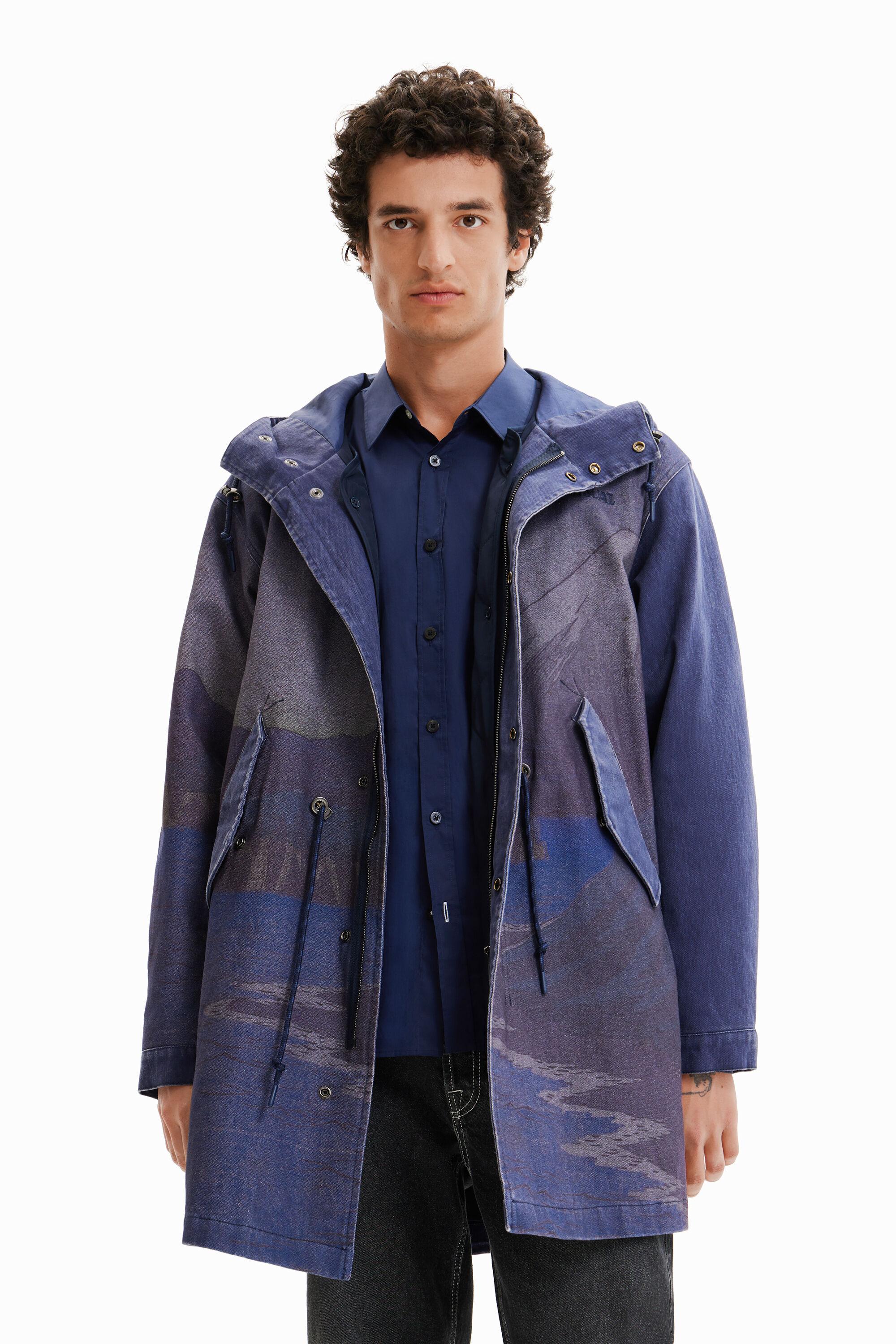 Detachable padded parka by DESIGUAL