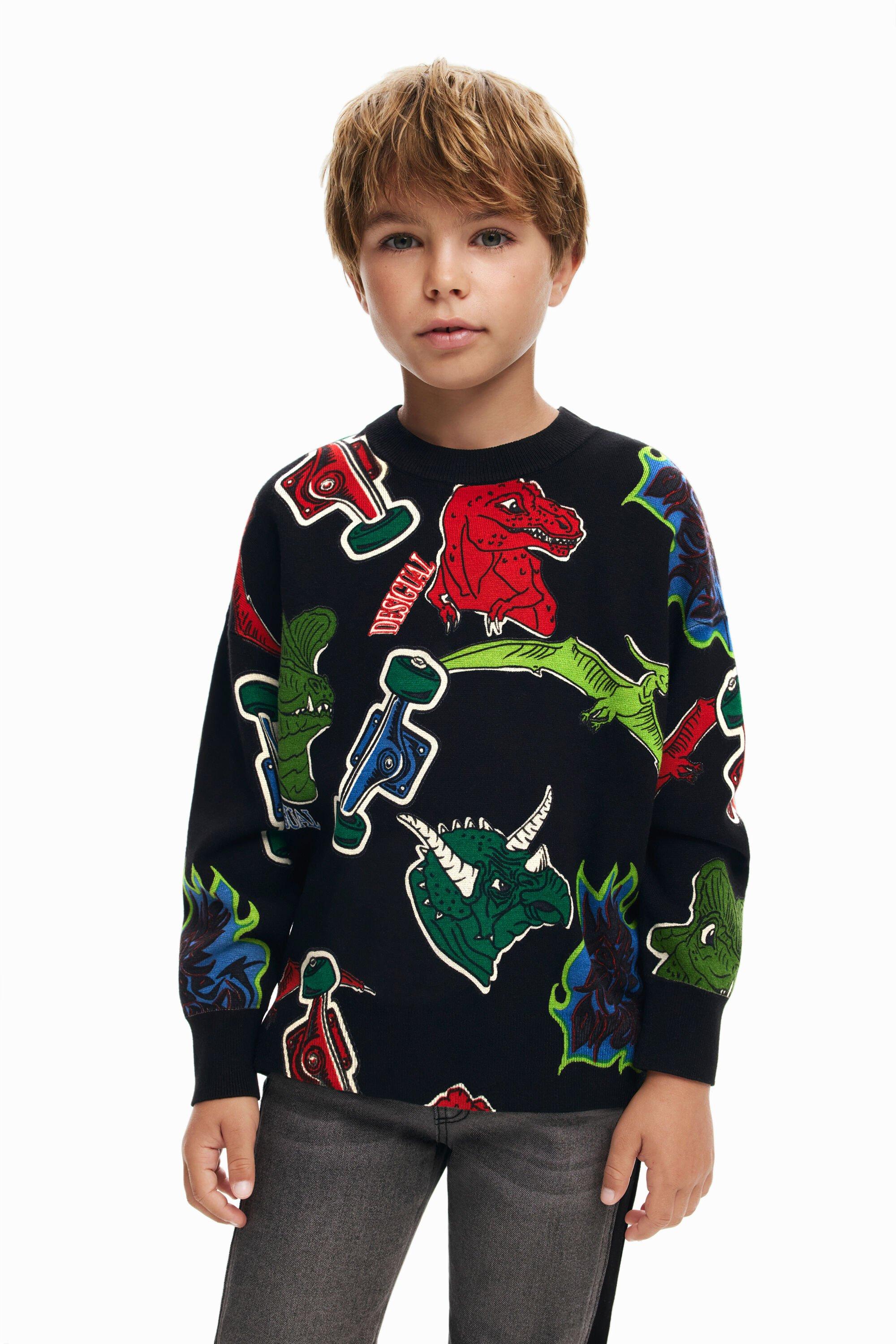 Dinosaur hoodie by DESIGUAL