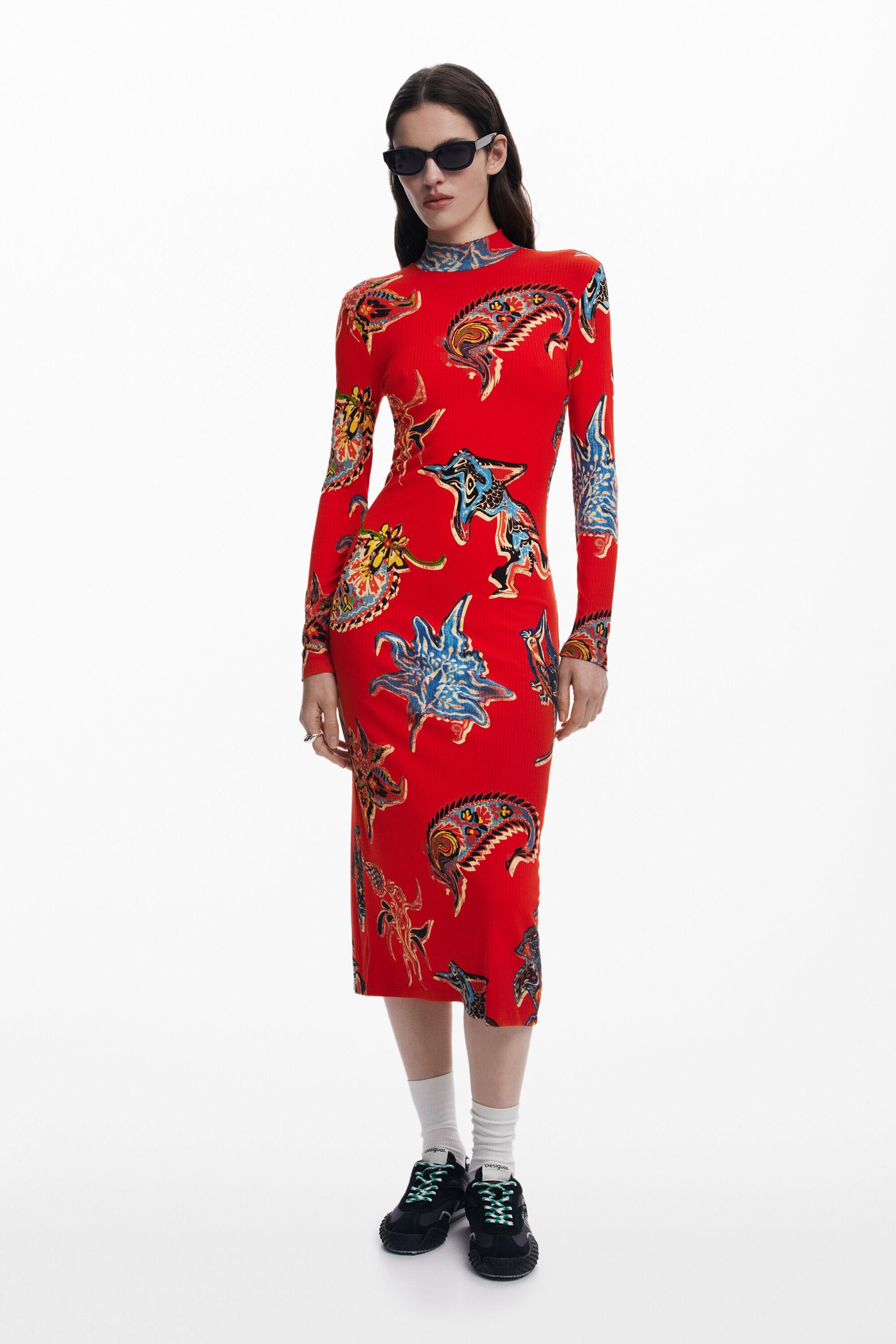 Dress designed by Mr. Christian Lacroix by DESIGUAL