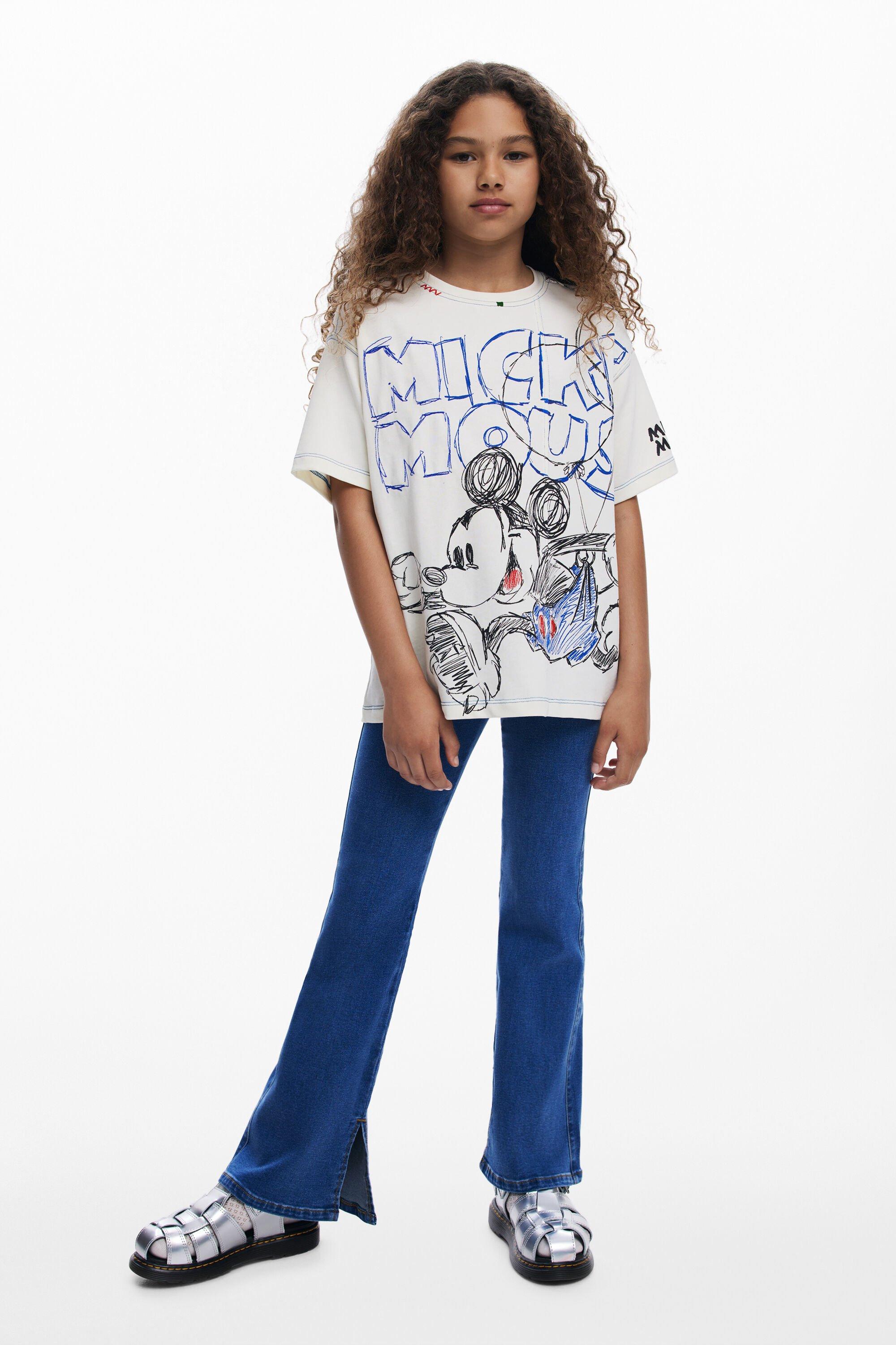 Elastic denim trousers by DESIGUAL
