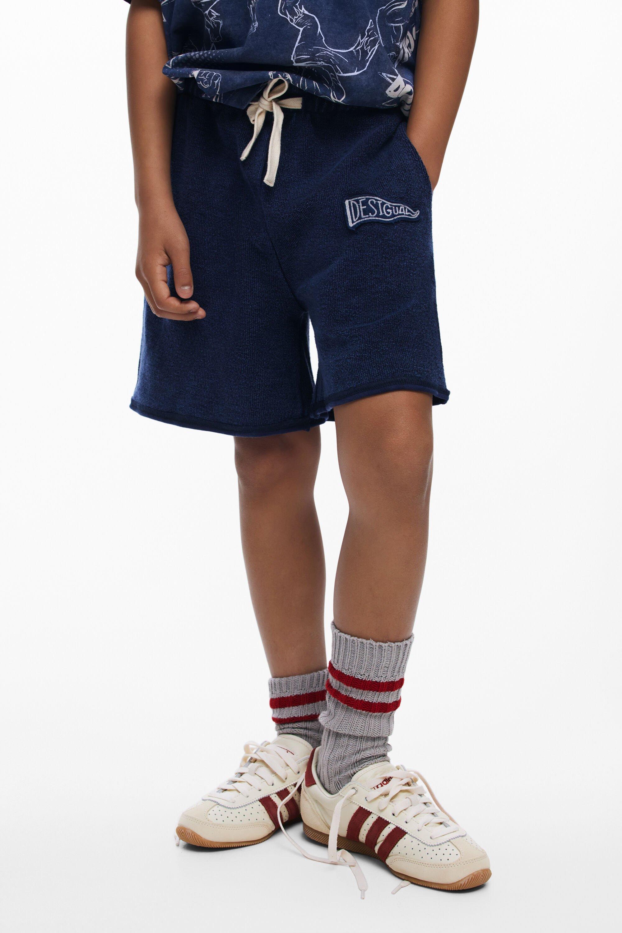 Embroidered logo bermuda by DESIGUAL