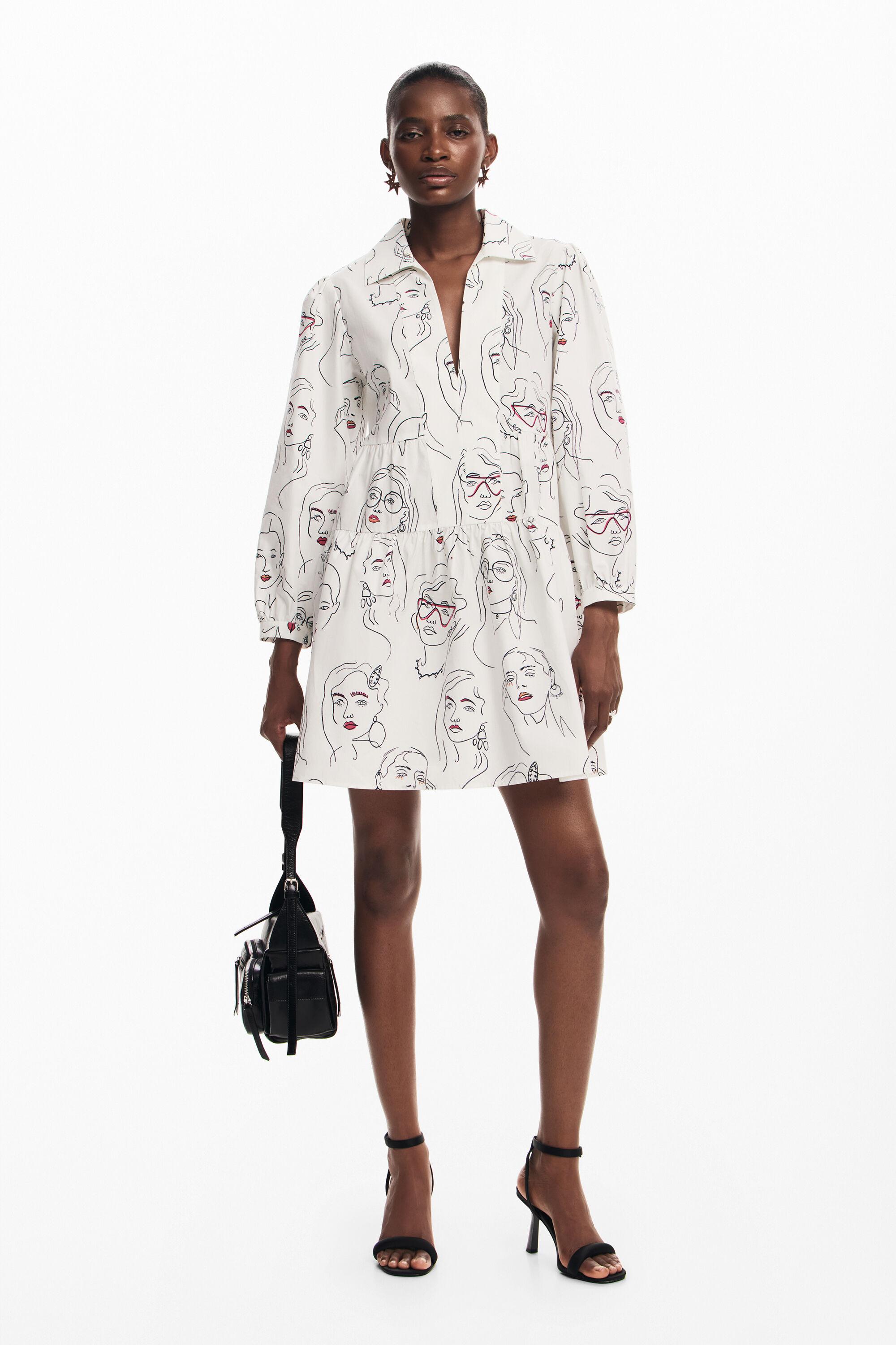 Faces dress by DESIGUAL