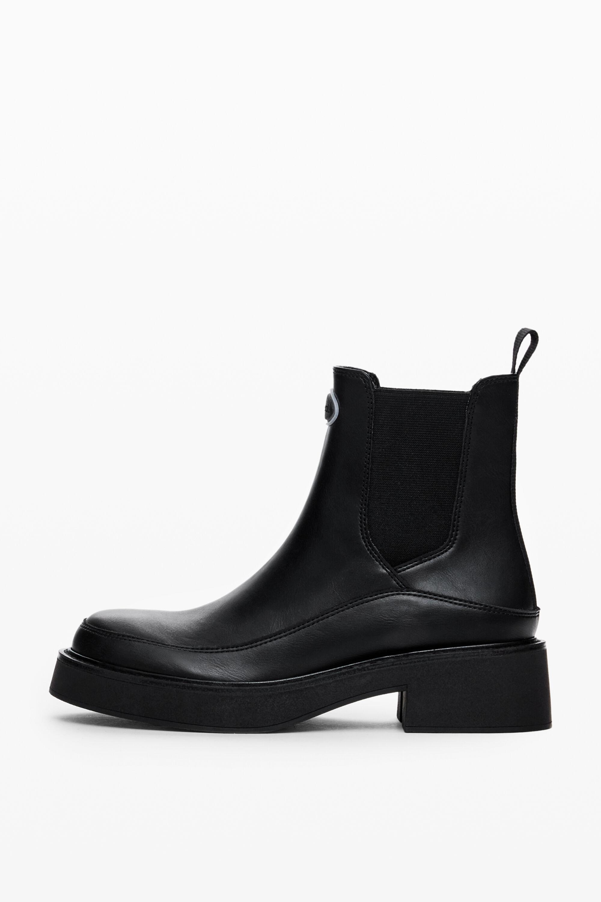 Faux leather ankle boot by DESIGUAL