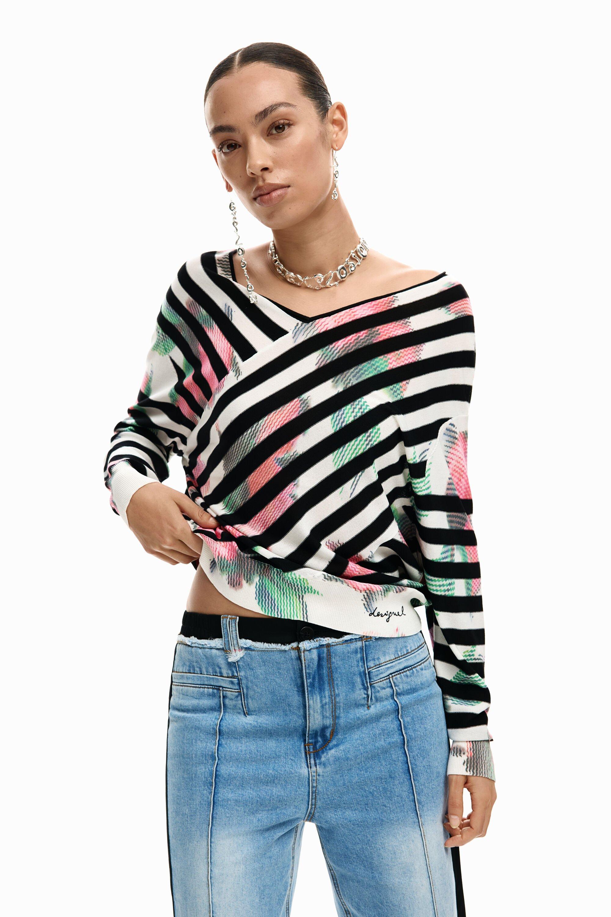 Fine Wrap Sweater by DESIGUAL
