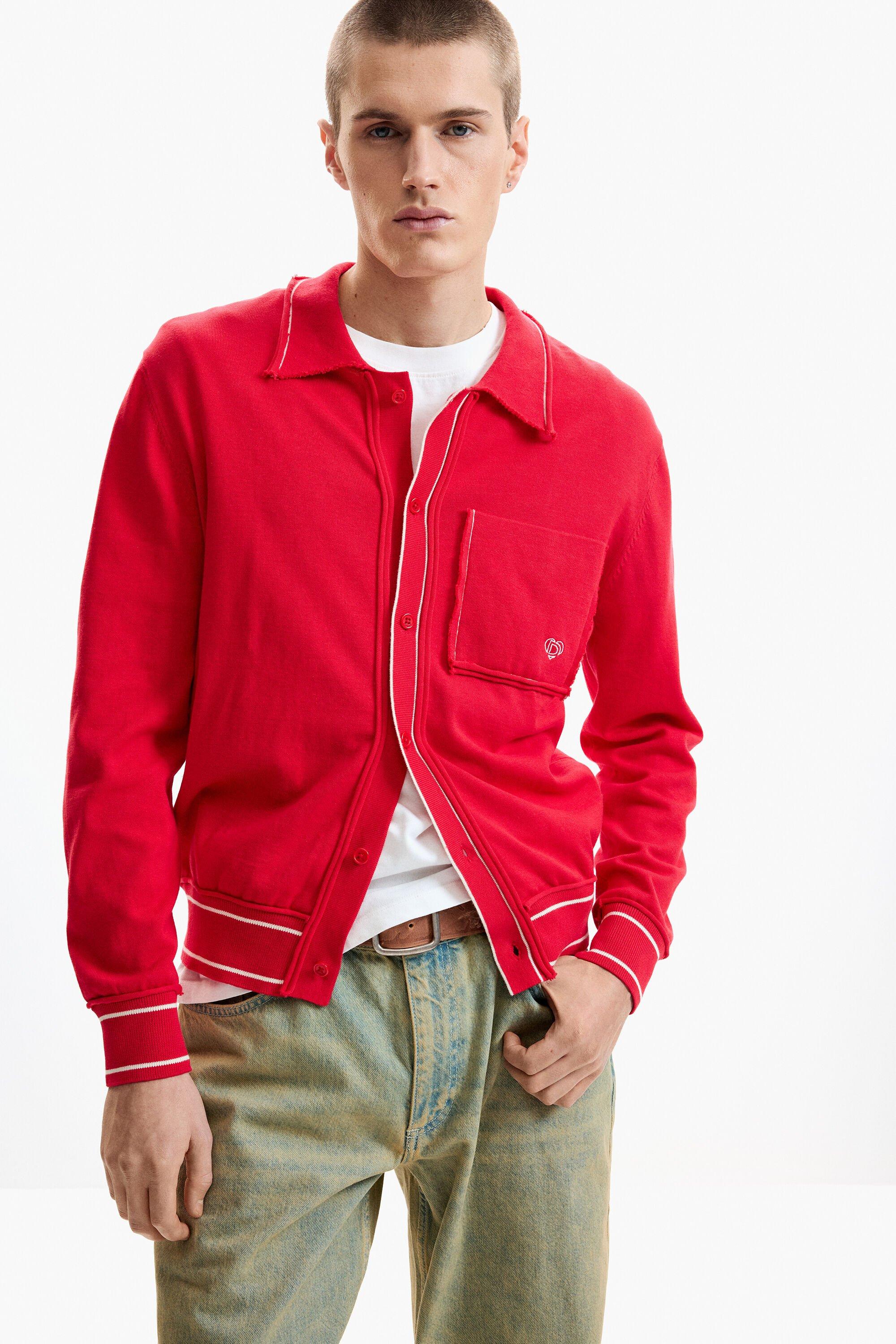 Fine buttoned sweater by DESIGUAL