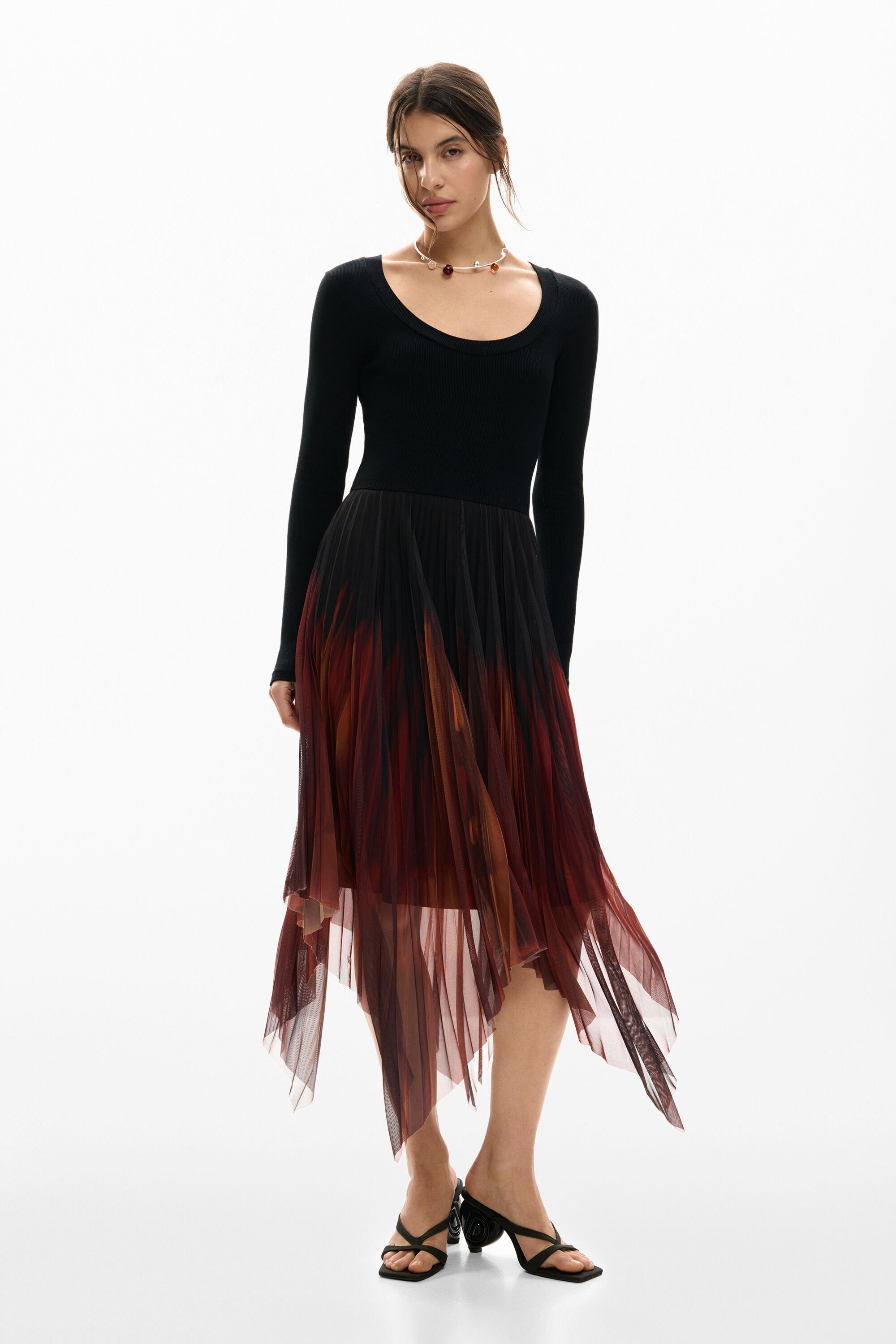 Fitted midi dress by DESIGUAL