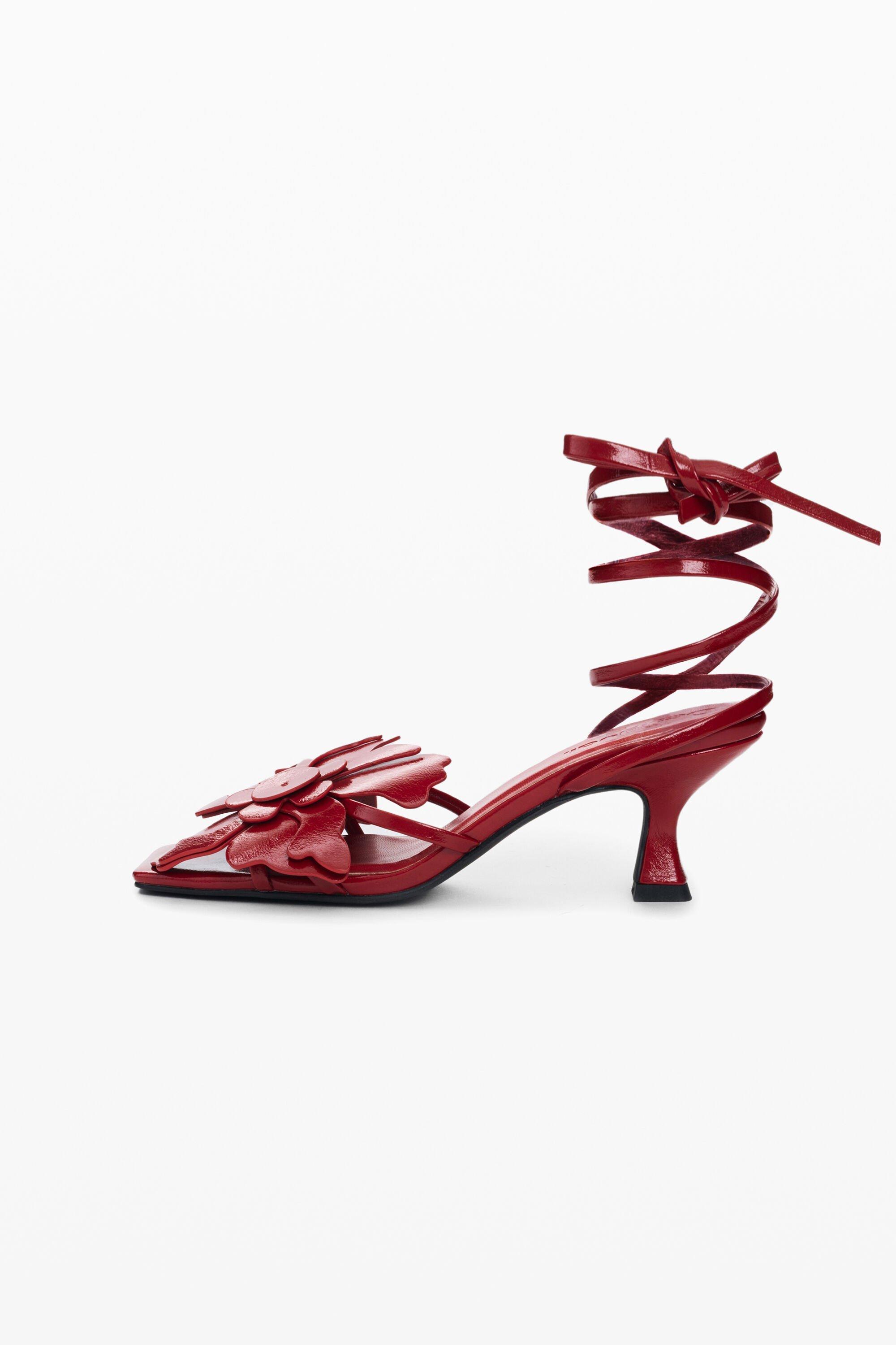Floral Appliqué Sandal by DESIGUAL