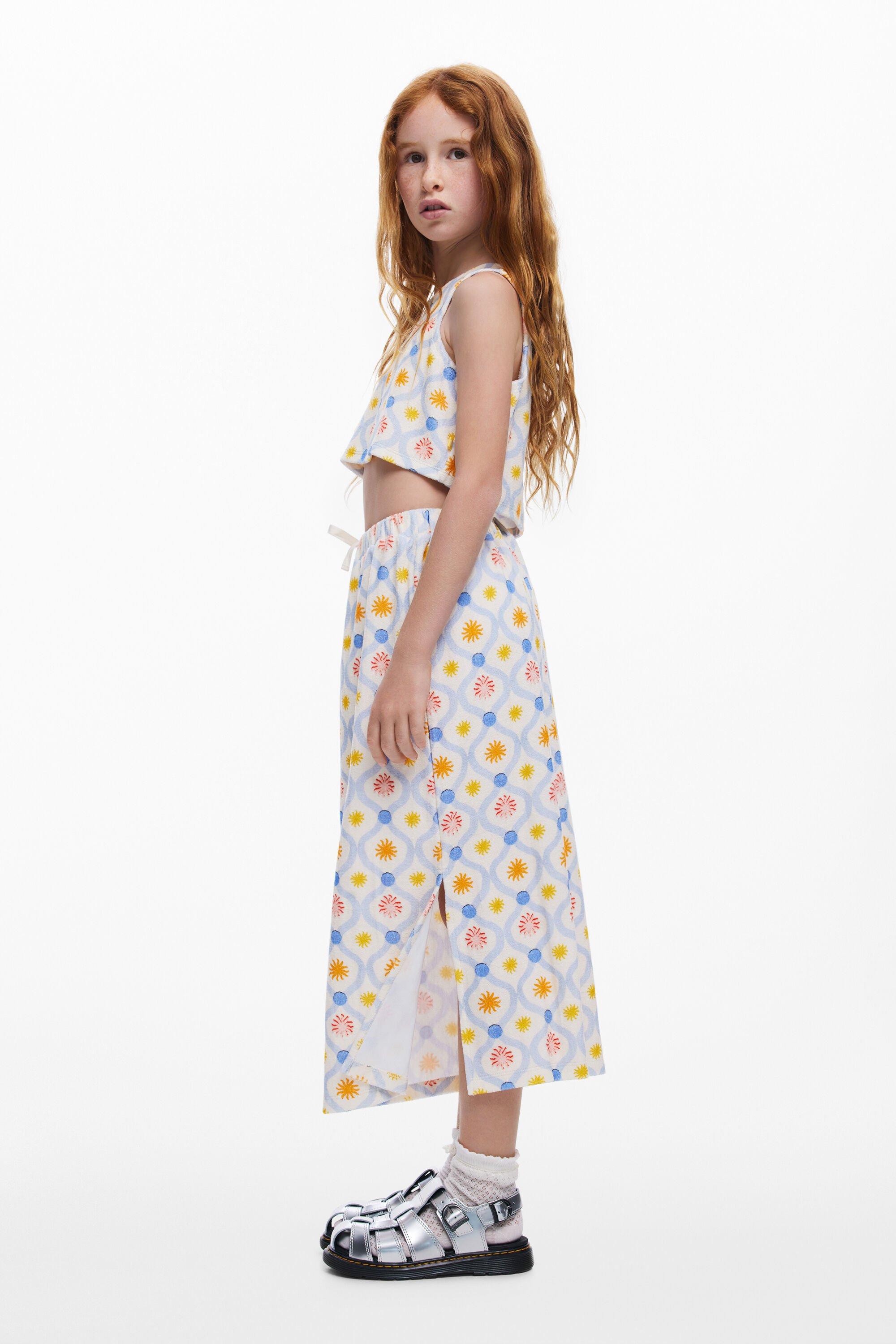 Floral midi skirt by DESIGUAL