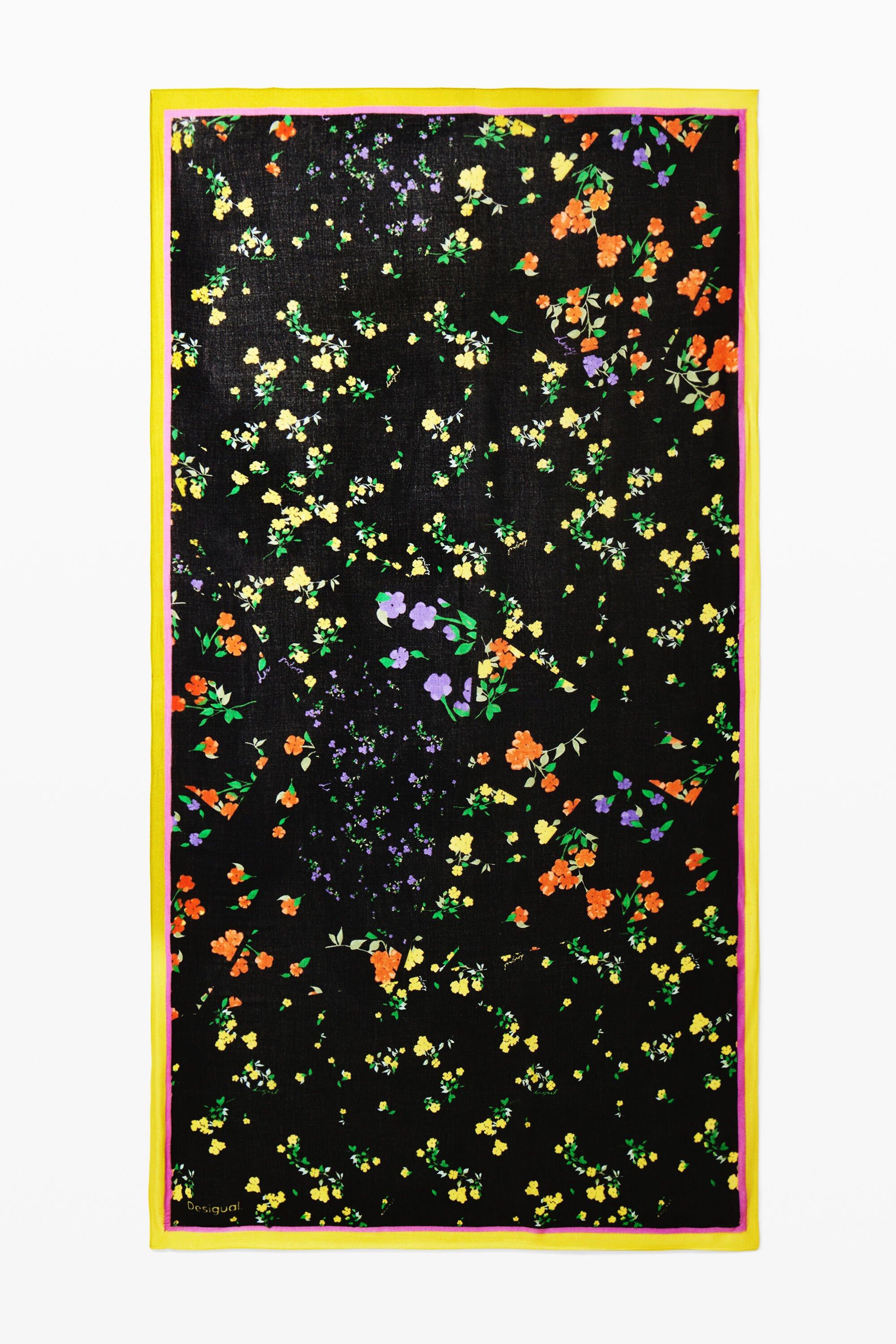 Floral scarf by DESIGUAL