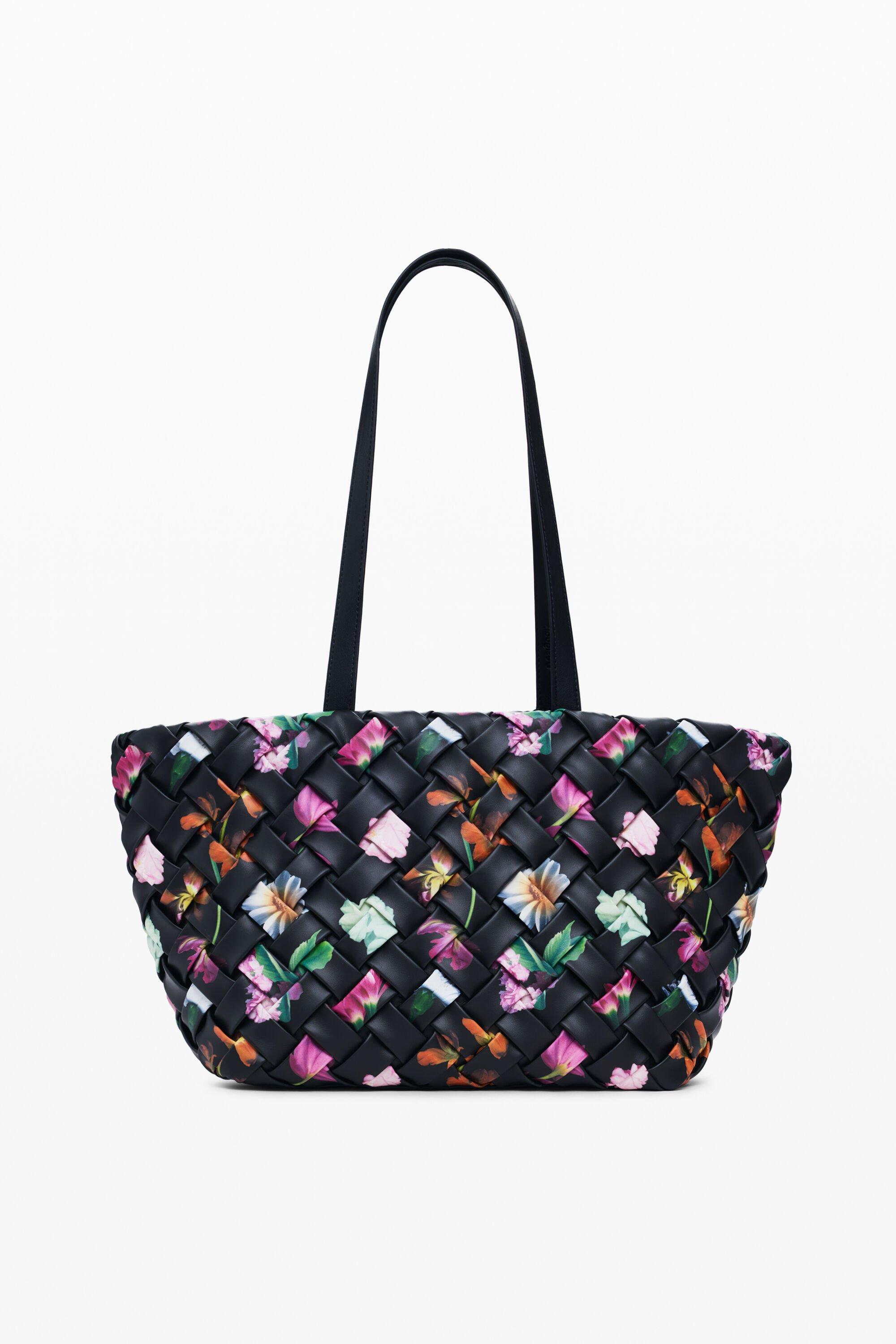 Floral shopper bag by DESIGUAL