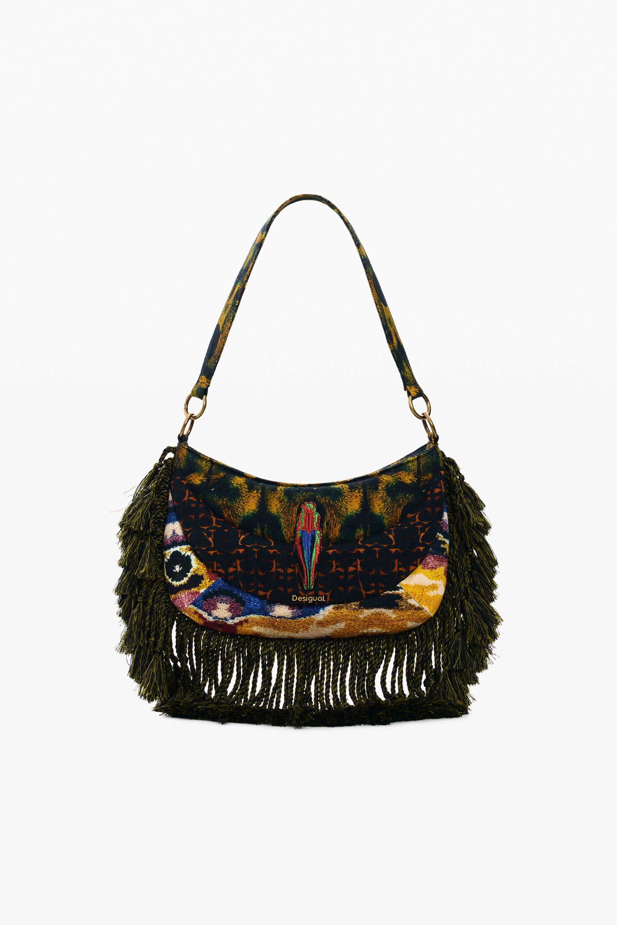 Fringed bag designed by Mr. Christian Lacroix by DESIGUAL